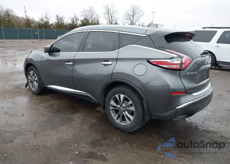 2017 Nissan Murano Sl z USA, uszkodzony, nr VIN 5N1AZ2MH3HN195379